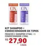 Assaí Atacadista Ox - kit shampoo + condicionador oferta
