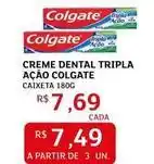 Assaí Atacadista Colgate - creme dental tripla acao oferta