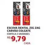 Assaí Atacadista Colgate - escova dental zig zag carvão oferta