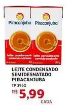 Assaí Atacadista Piracanjuba - leite condensado semidesnatado oferta
