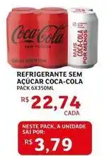 Assaí Atacadista Coca-cola - refrigerante sem açúcar oferta