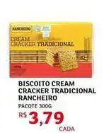 Assaí Atacadista Rancheiro - biscoito cream cracker tradicional oferta