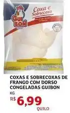 Assaí Atacadista Guibon - coxas e sobrecoxas de frango com dorso congeladas oferta