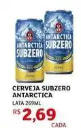 Assaí Atacadista Antarctica - cerveja subzero oferta