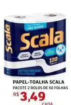 Assaí Atacadista Scala - papel-toalha oferta