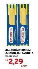 Assaí Atacadista Favorita - macarrão comum espaguete oferta