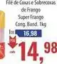 Supermercados BH Super frango - filé de coxas e sobrecoxas de frango oferta