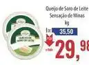 Supermercados BH Sensação de minas - queijo de soro de leite oferta