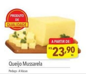 Supermercados Condor Queijo Mussarela oferta