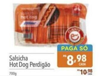 Supermercados Condor Salsicha Hot Dog Perdigao 700g oferta