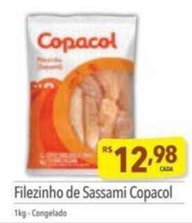 Supermercados Condor Filezinho de Sassami Copacol 1kg oferta