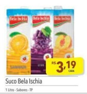 Supermercados Condor Suco Bela Ischia 1L oferta