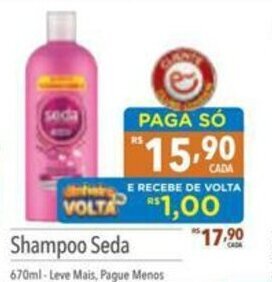 Supermercados Condor Shampoo Seda 670ml oferta