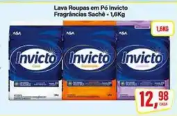 Rede Supermarket Lava Roupas em Pó Invicto oferta