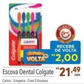 Supermercados Condor Escova Dental Colgate oferta