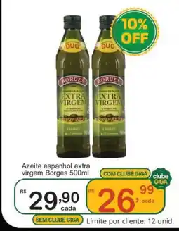 Giga Atacado Azeite espanhol extra virgem Borges oferta