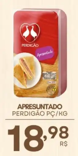 Mercadão Atacadista Apresuntado perdigão pç/kg oferta
