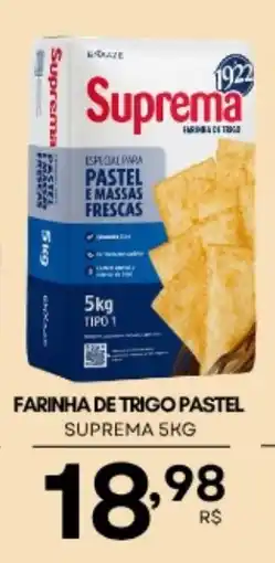 Mercadão Atacadista Farinha de trigo pastel suprema oferta