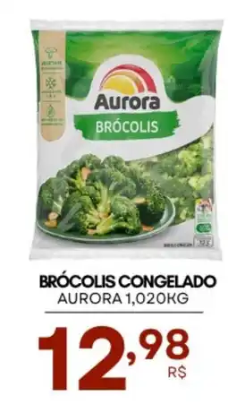 Mercadão Atacadista Brócolis congelado aurora oferta