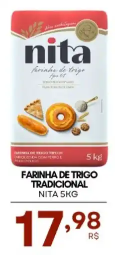 Mercadão Atacadista Farinha de trigo tradicional nita oferta
