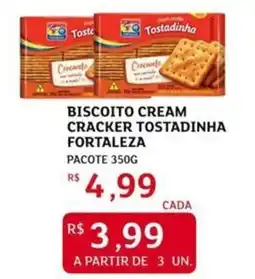 Assaí Atacadista Biscoito cream cracker tostadinha fortaleza oferta
