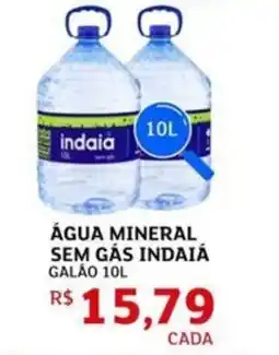 Assaí Atacadista Água mineral sem gás indaia oferta