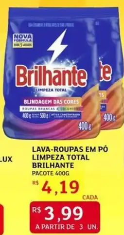 Assaí Atacadista Lava-roupas em pó limpeza total brilhante oferta