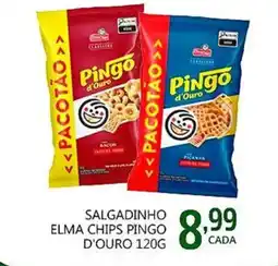 Supermercados Guanabara Salgadinho elma chips pingo d'ouro oferta