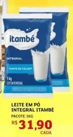 Assaí Atacadista Leite em pó integral itambé pacote oferta