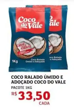 Assaí Atacadista Coco ralado úmido e adoçado coco do vale oferta