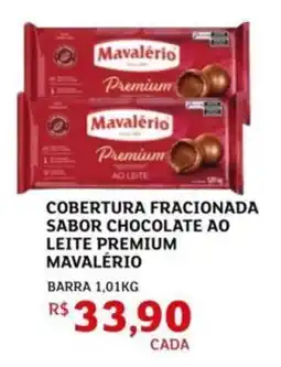 Assaí Atacadista Cobertura fracionada sabor chocolate ao leite premium mavalério oferta