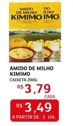 Assaí Atacadista Amido de milho κιμιμο caixeta oferta