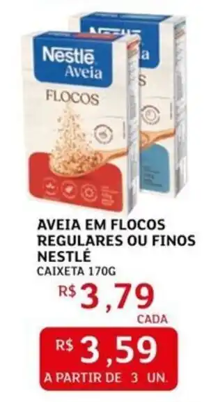 Assaí Atacadista Aveia em flocos regulares ou finos nestlé oferta