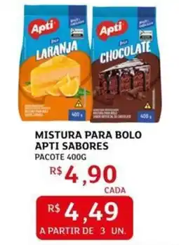 Assaí Atacadista Mistura para bolo apti sabores oferta