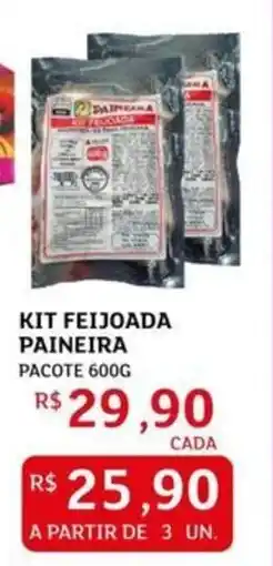 Assaí Atacadista Kit feijoada paineira pacote oferta