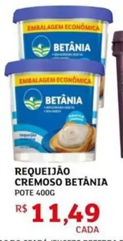 Assaí Atacadista Requeijão cremoso betânia oferta