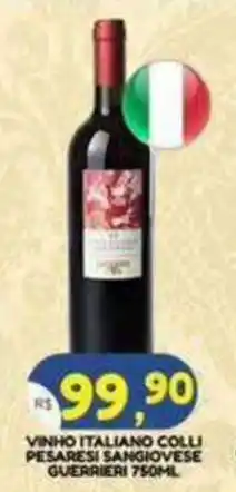 Bramil Supermercados Vinho italiano colli pesaresi sangiovese guerrieri oferta