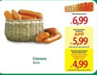 Atacadão Cenoura oferta