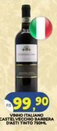 Bramil Supermercados Vinho italiano castelvecchio bardera d'asti tinto oferta