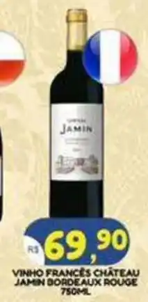 Bramil Supermercados Vinho frances chateau jamin bordeaux rouge oferta