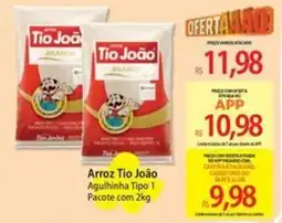 Atacadão Arroz Tio João Agulhinha Tipo 1 Pacote oferta