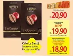 Atacadão Café La Santé Supreme Vácuo Pacote oferta