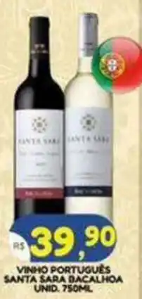 Bramil Supermercados Vinho portugues santa sara dacalhoa unid. oferta