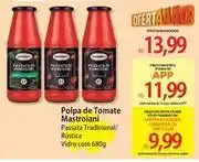 Atacadão Mastroiani - polpa de tomate oferta