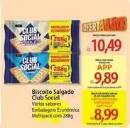Atacadão Club social - biscoito salgado oferta