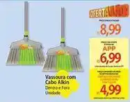 Atacadão Alkin - vassoura com cabo oferta