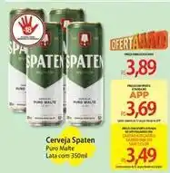 Atacadão Puro sabor - cerveja spaten oferta