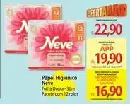 Atacadão Neve - papel higiênico oferta