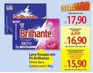Atacadão Brilhante - lava roupas em pó oferta