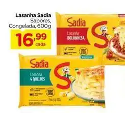 Carrefour Sadia - lasanha oferta